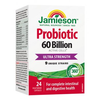 Jamieson Probiotic 60 miliárd Ultra Strength 24 kapsúl