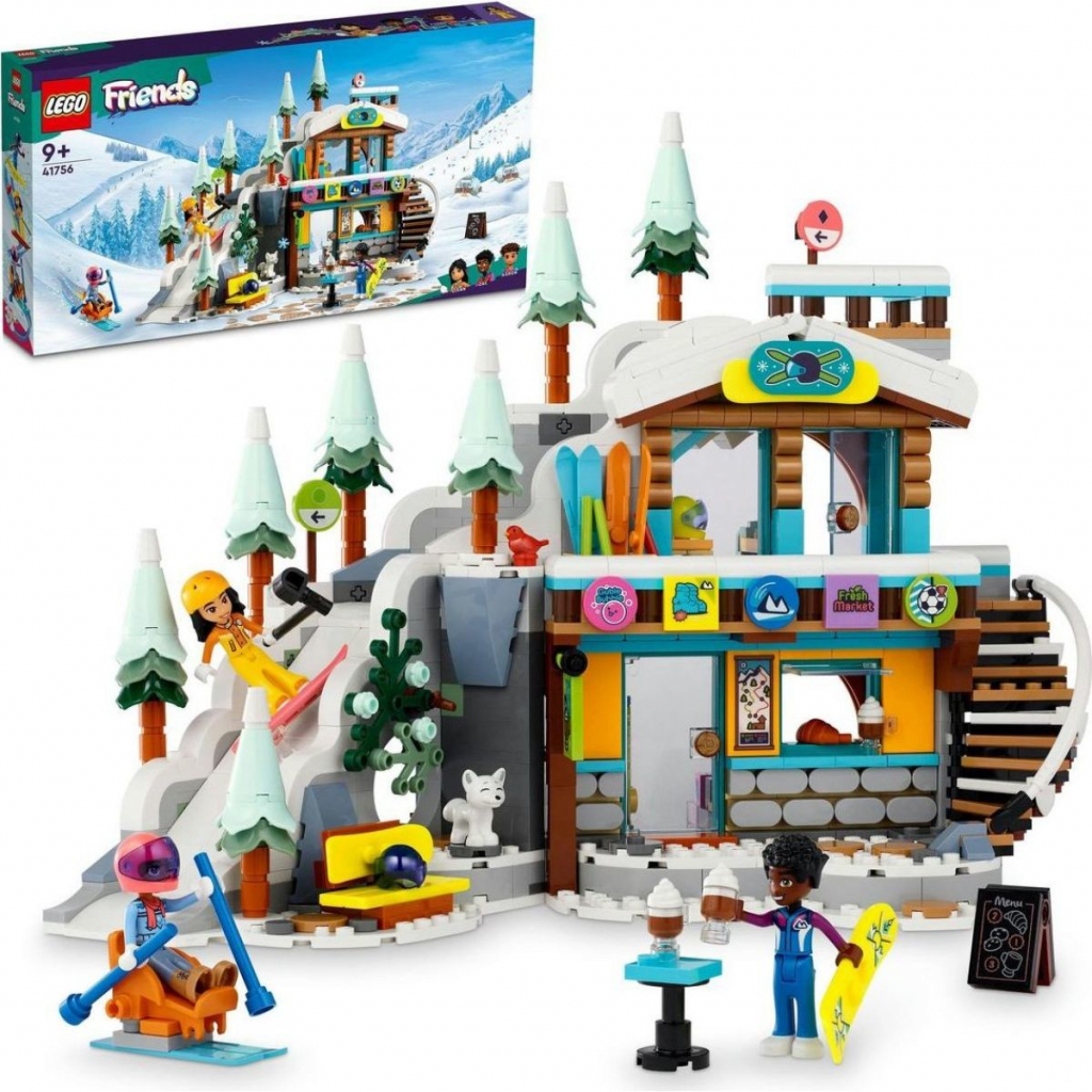 LEGO® Friends 41756 Lyžiarsky rezort s kaviarňou