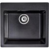 Kuchynský drez Granisil Eldos 485 Black metallic