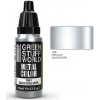 Green Stuff World Acrylic Metal Paint - QUICKSILVER 17ml (Green Stuff World)