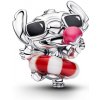 PANDORA Disney strieborná korálka Stitch Letná zábava 794642C01