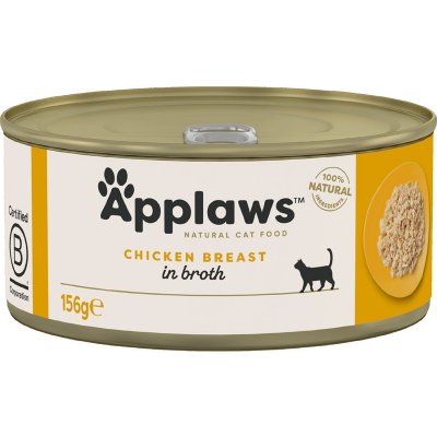 Applaws krmivo pre mačky 6 x 156 g - Kuracie prsia