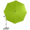 Doppler EXPERT 350P – záhradný slnečník s bočnou tyčou světle zelený (kód farby T841), 100 % polyester