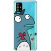Gumený kryt na Samsung Galaxy S20+ Lucency Painted -Loving Dinosaur