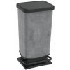 ROTHO odpadkový kôš PASO 40 l, betón