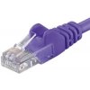 Premiumcord sputp02V Patch, UTP RJ45-RJ45 level 5e, 2m, fialový