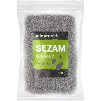 Allnature Sezam čierny 500 g