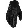 100% SPEEDLAB Cyklistické rukavice dlhoprsté - BRISKER - čierna 2XL