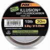 Fox Fluorocarbon Edges Illusion Soft Hooklink Naturals Green 30 m 0,30 mm 5,5 kg