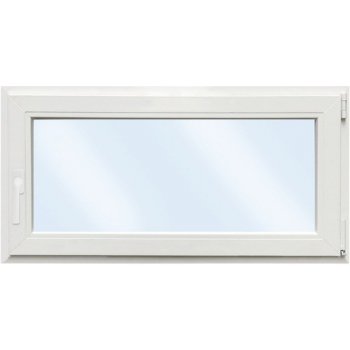 ARON Plastové okno jednokrídlové Basic biele 800 x 1200 mm DIN pravé