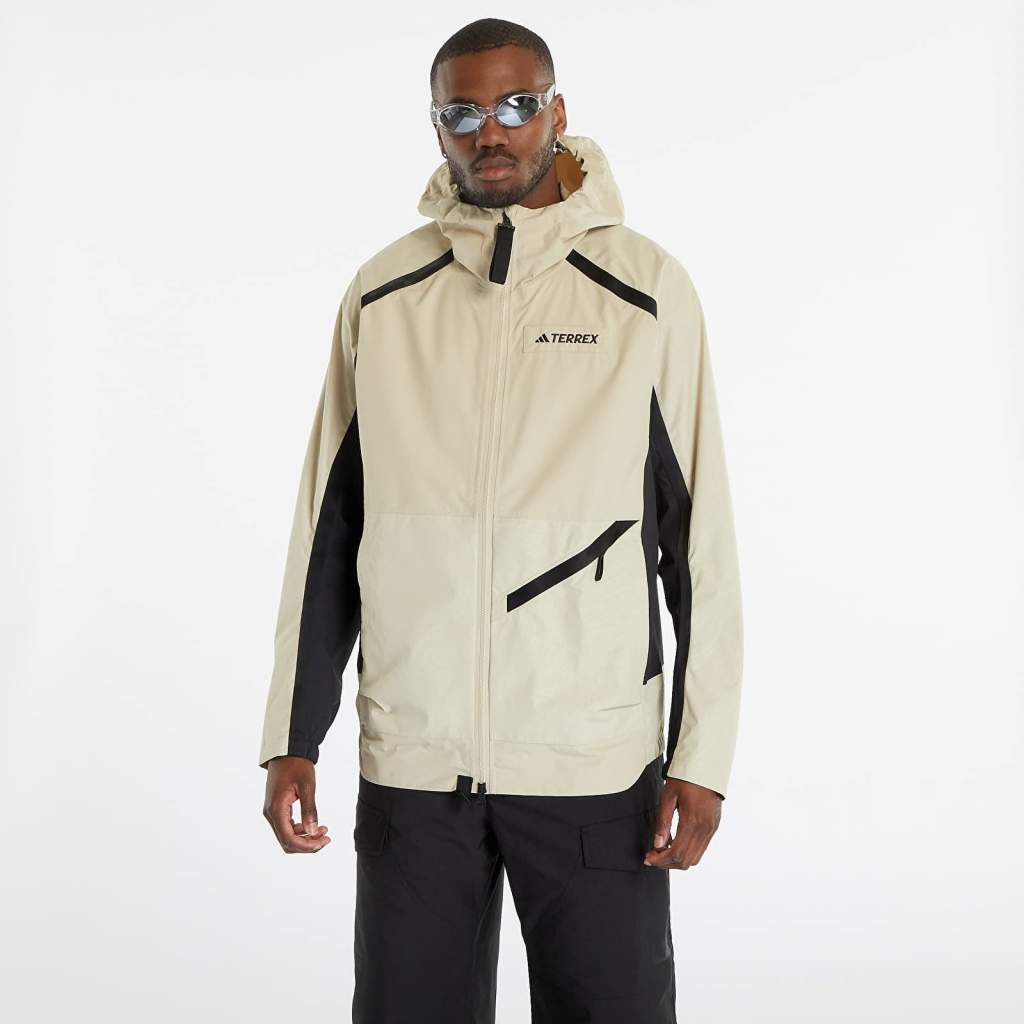 adidas Terrex Utilitas RAIN.RDY 2.5 Layer Rain Jacket Savanna