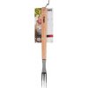 BBQ vidlička grilovacia 46*7cm, NEREZ, drevená rukoväť, 385346