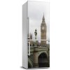 Samolepiace nálepka na chladničku Big Ben Londýn 60x180 cm