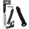 Addicted Toys Dong Extension Black 20cm - Návlek Na Penis