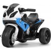 Mamido Mamido Detská elektrická motorka BMW S1000RR trojkolka modrá