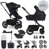 EASYWALKER SET Kočík 4v1 Harvey5 Midnight Black XXL AIR + CYBEX Aton B2 i-Size + základňa VP-F188509