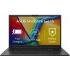 Notebook ASUS Vivobook Go 15 E1504GA-NJ250W Mixed Black, Intel Core i3 N305 Alder Lake, 1 (E1504GA-NJ250W)