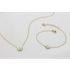 Pinky Club Set z chirurgickej ocele Love Flowers