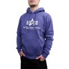 Alpha Industries Basic Hoody pánska mikina Night Purple Farba: fialová, Veľkosť: M