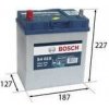 Bosch autobatéria S4 12V 40Ah 330A 0 092 S40 190 BOSCH BOSCH0 092 S40 190