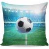 Matějovský Dekoračná obliečka na vankúš Fotbal - obojstranná Bavlna de luxe digital 40x40 cm