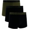 Pánske boxerky Under Armour Perf Cotton Solid 3in 3Pack Black M
