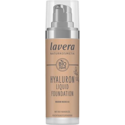 Lavera Tekutý make-up s kyselinou hyalurónovou 01 Natural Ivory 30 ml