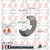 ZIMMERMANN Brzdový bubon ZIMMERMANN 405.4101.20