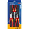 KNIPEX Súprava klieští bezpečnostná VDE 3-dielna KNIPEX