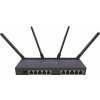 MikroTik RouterBOARDRB RB4011iGS+5HacQ2HnD-IN, štvorjadrový 1.4GHz CPU,1GB RAM,10xLAN,1x SFP+, Wi-Fi 2.4+5GHz (2033Mbps), L5