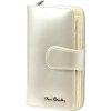 Pierre Cardin 07 SHINY 116 béžová dámska kožená peňaženka 9,5 x 16,5 cm