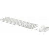 HP 655 Wireless Mouse and Keyboard White - CZ/SK 860P8AA#BCM (860P8AA#BCM)