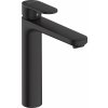 Hansgrohe Vernis Blend, vysoká umývadlová batéria 190 bez odtokovej súpravy, EcoSmart, čierna matná, HAN-71552670