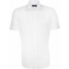 Pánska biela nežehlivá košeľa Shaped fit s krátkym rukávom Seidensticker, Veľkosť 41