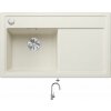 Blanco ZENAR 45 S biela soft 527176 + Blanco MIDA-S chróm 521454