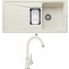 Blanco SONA 6 S biela soft + nerezová miska + Blanco MIDA biela soft 526966