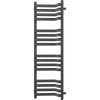 Mexen Loop kúpeľňový radiátor 1250 x 375 mm, 666 W, antracit - W129-1250-350-00-66