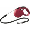 Vodítko Flexi Classic NEW lanko S 5 m červené (do 12 kg)