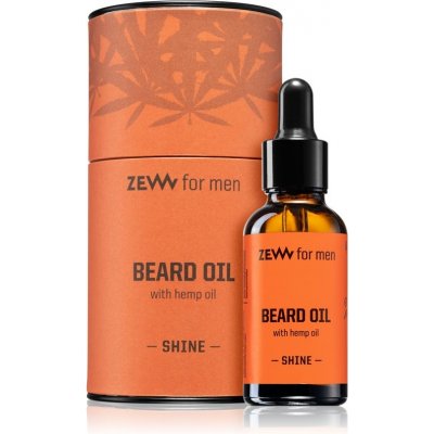 Zew For Men Beard Oil with Hemp Oil olej na bradu s konopným olejom Shine 30 ml