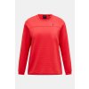 MIKINA PEAK PERFORMANCE W TRAIL POLARTEC CREW BRILLIANT RED/BLACK/