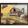 Diamondi Diamantové maľovanie - KRYSA V OBRAZE FARMY A KONE (D. RUSTY RUST) Rámovanie: vypnuté plátno na rám, Rozmer: 40x50 cm