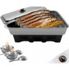 Udiareň Eversmoke Deluxe Edelstahl Tischräucherofen