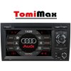 TomiMax AUDI A4 Android 14 autorádio s WIFI, GPS, USB, BT HW výbava: 8 Core 6GB+128GB HIGH