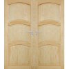 ArchoD - Dvojkrídlové drevené dvere dyhované z borovice Madison