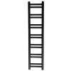 Regnis Retro, vykurovacie teleso 300x900mm, 401W, čierna matná, RETRO90/30/D260/BLACK