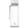 Plastová fľaša do školy s uzáverom EQUA - White 600 ml