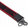 Snúrka na krk KEY HOLDER SHORT, SPIDI černá/červená