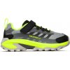 Detské vonkajšie topánky Merrell Moab Speed 2 Low A/C Grey/Black/Citron UK 3
