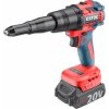 EXTOL PREMIUM Pištoľ nitovacia aku Share20V, 1x 2Ah, 3,2-4,8mm, 12000N, dĺžka ťahu 16mm, 8891868