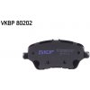 Sada brzdových platničiek, vždy 4 kusy v sade SKF VKBP 80202 (VKBP80202)